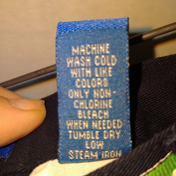 NWT Karen Scott Sport Chino Golf Tennis Shorts Women's 14 Navy Blue Flat Front - Picture 5 of 6